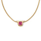 The Astrid Pendant - Pink Tourmaline